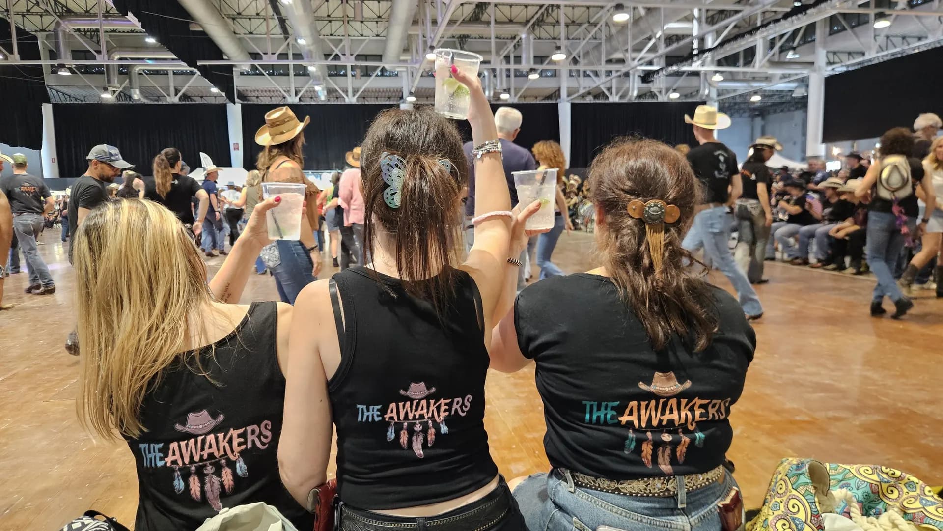 The Awakers a un festival country insieme al pubblico
